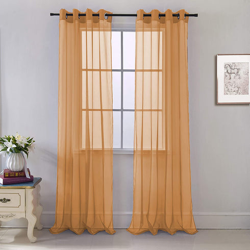 Adore the Decor™ Sheer Grommet Window Curtain Panel